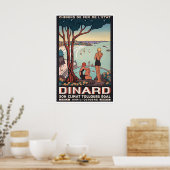 Dinard Print Franse Kunst Frankrijk Reisposter (Keuken)