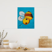 Dina's Bumblebee Poster (Keuken)