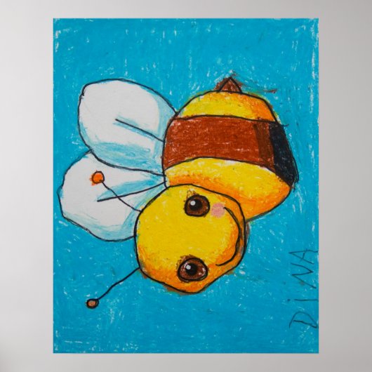 Dina's Bumblebee Poster (Voorkant)