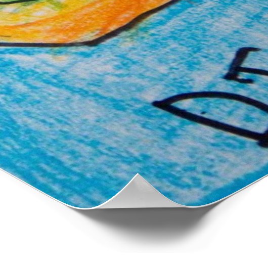 Dina's Butterfly Poster (Hoek)