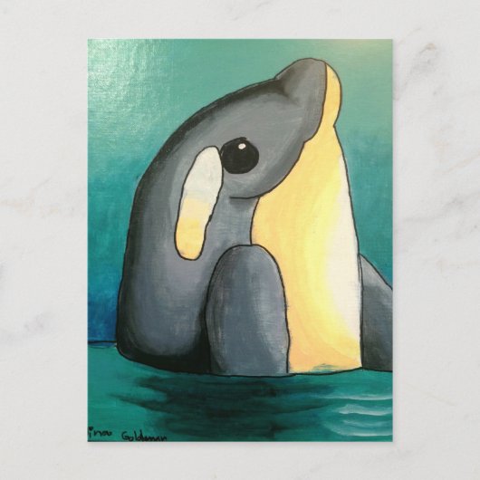Dina's Dolphin-Briefkaart Briefkaart (Voorkant)