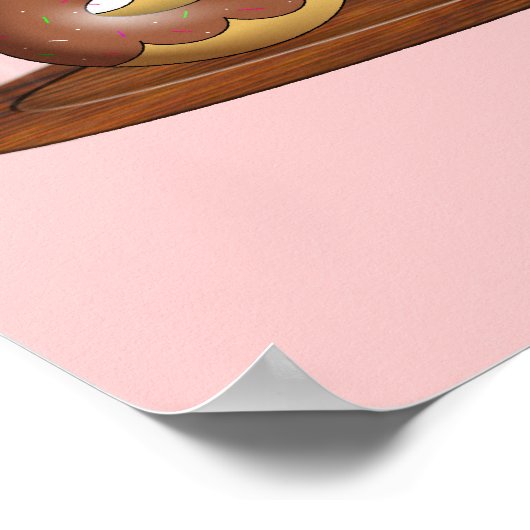 Dina's Doughnuts Poster (Hoek)