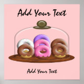 Dina's Doughnuts Poster (Voorkant)