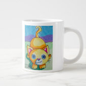 Dina's Kat Jumbo Mok (Rechts)