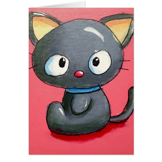Dina's Kat-kaart (Voorkant)