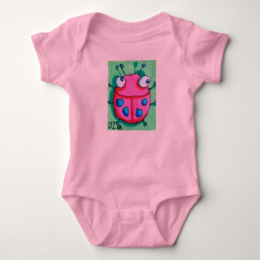 Dina's Ladybug Onsie Romper (Voorkant)
