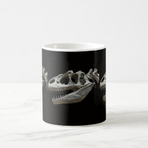 Dinasour Skeleton Witte Koffie Mok