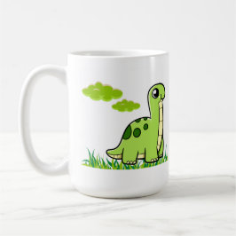 Dinausoregroene mug koffiemok