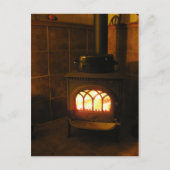 Dinde au feu briefkaart (Voorkant)