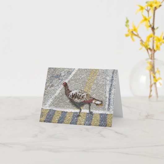 Dindee in zebrapad de stad in kaart (Gele Bloem)