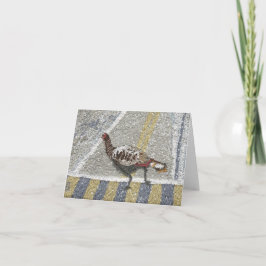 Dindee in zebrapad de stad in kaart