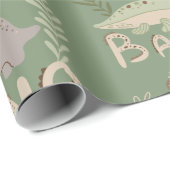 Dindinosaurussen in scandinavische stijl, verpakki cadeaupapier (Rol Hoek)