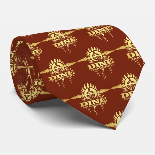 Dine (Navajo) 2 Stropdas (Opgerold)