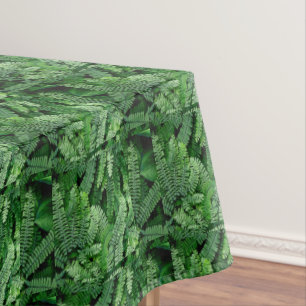 Dine onder de groene Maidenhair-ferns: Tablecloth Tafelkleed