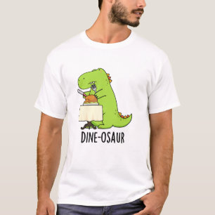 Dine-osaur Grappige Dinosaurus Pun T-shirt