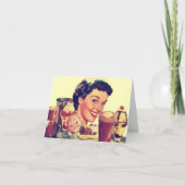 Diner 1950 feestdagen kaart (Voorkant)