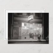 Diner bij nacht 1940 briefkaart (Voorkant / Achterkant)