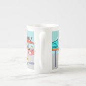 Diner Bone China Mok uit 1950 (Achterkant)