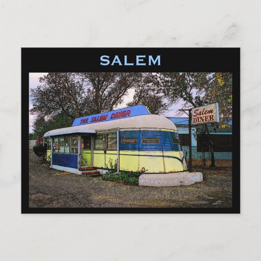 Diner Briefkaart (Voorkant)