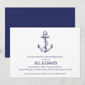 Diner Cruise met Nautisch Thema  Kaart (Voorkant / Achterkant)