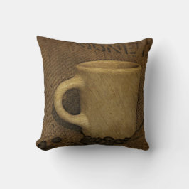 Diner Cup met Bans Pillow Kussen