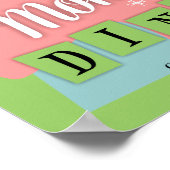 Diner Custom Retro Kitchen Print van mama (Hoek)