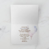 diner daisy bouquet kaart (Binnen)