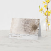 diner daisy bouquet kaart (Gele Bloem)