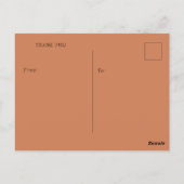 DINER DEELNAME BEDANKKAART BRIEFKAART (Achterkant)