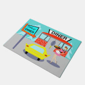 Diner Diner Mat uit 1950 (Schuin)