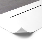 Diner Dys - Koffiekunst verzenden Poster (Hoek)