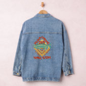 Diner Happy Hour Meisjes Nacht Uit 2024 Wijn Denim Jacket (Hangar)