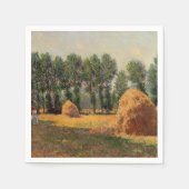 Diner Happy Uur Meisjes Jongens Avond Uit 2024 Wij Servet (Voorkant)