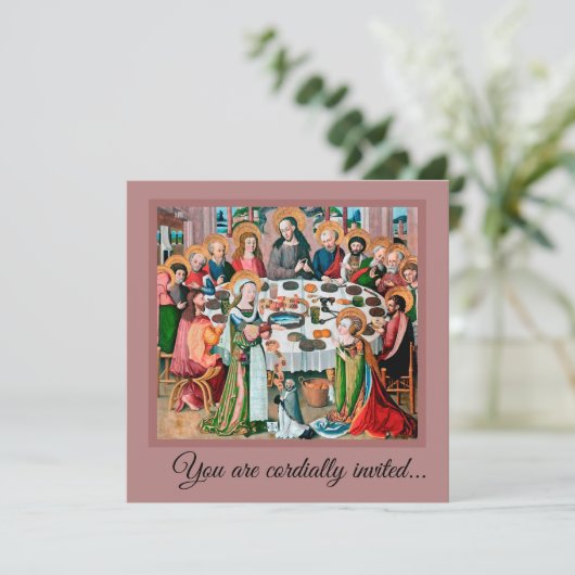 Diner in Bethanië (M 055) (Staand voorkant)