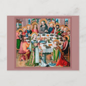 Diner in Bethanië (M 055) Briefkaart (Voorkant)