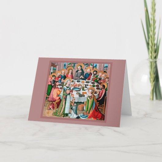 Diner in Bethanië (M 055) Kaart (Voorkant)