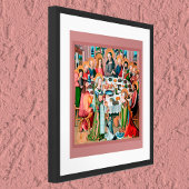 Diner in Bethanië (M 055) Poster