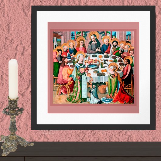 Diner in Bethanië (M 055) Poster