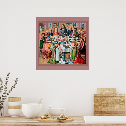 Diner in Bethanië (M 055) Poster