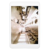 Diner Interior, Deco  Briefkaart 1920 Magneet (Verticaal)