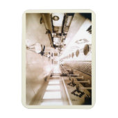 Diner Interior, Deco  Magnet uit 1920 Magneet (Verticaal)
