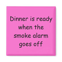 Diner is klaar magneet