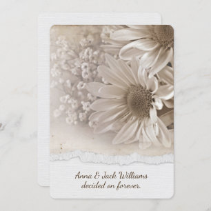 diner Jubileum nodigt daisy design uit Kaart