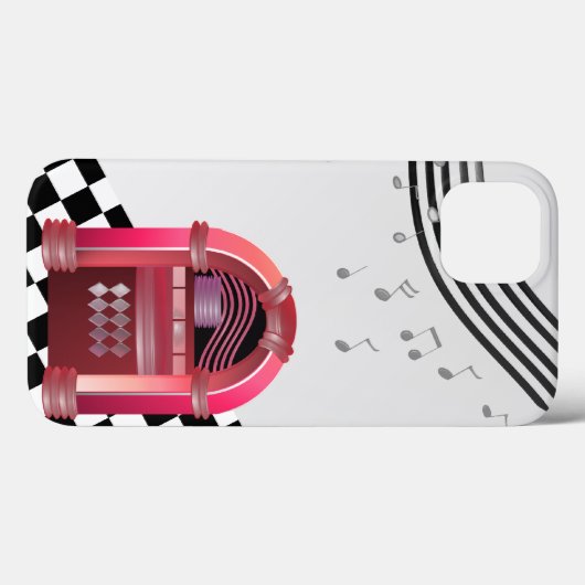 Diner Jukebox Case-Mate iPhone Case (Achterkant (horizontaal))
