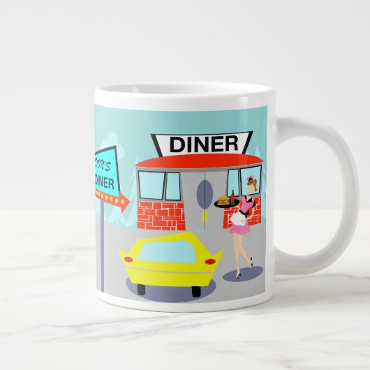 Diner Jumbo Mok uit 1950 (Rechts)