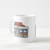 Diner Koffiemok (Voorkant links)