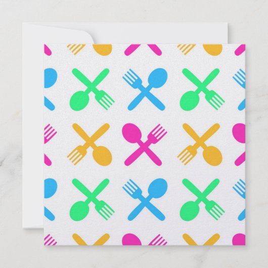 Diner / Lunch / BBQ - SRF Kaart (Voorkant)