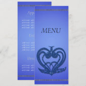 diner menu kaart (Voorkant / Achterkant)