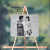 Diner met Afbeelding bruiloft de avond ervoor Acryl Bord (Neutraal)