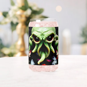 Diner met Cthulhu Blikvorm Glas
